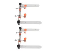 Focket Drawer Slide Jig, Flush Mount Design and Dual Fixing Methods Cabinet