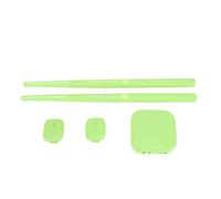 Focket Electric Air Drum Set, 3D Motion Sensing Portable Virtual Electric Drum Set Adult Full Size Electronic Kit with Drumsticks and Pedals for Adults and Kids (Green)