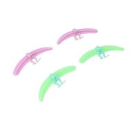 Focket Eyelash Separator for Lash Extension Silicone Lash Separator Lift Rod Tools 4 Pcs with 2 Colors Eyelash Pads for Extension Makeup Beauty Tool