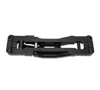 Focket Foldable Car Door Step, Strong Loading Capacity Aluminum Alloy Folding Foot Pedal, Car Door Hinge Step with No Drilling Installation for JK JKU JL JLU 2007-2021 (Black)