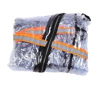 Focket Forklift Cover, Universal Forklift Rain Cover, Transparent Water Proof Forklifts Cab Enclosure Covers Fits Forklifts Up to 6000lbs, with Reflective Stripes for Rain Snow Dust