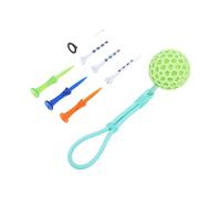 Focket Golf Tee Holder, Portable Lightweight With Hanging Strap Golf Tee Pouch, Ball And Holder For Bag With 7 Tees 1 Storage Bucket For Men Women Golfers