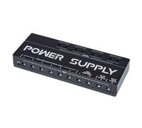 Focket Guitar Pedal Powers Supply, 10 Isolated Outputs 9V 12V 18V with Noise Suppression and Short Circuit Protection, for Guitar Bass Effect Pedal Board (UK Plug)