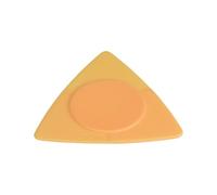 Focket Guitar Pick, 0.5mm 0.75mm 1.0mm Thickness ABS Material with Ergonomic Design for Musicians on the Go (Yellow)