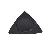 Focket Guitar Pick, 0.5mm 0.75mm 1.0mm Thickness ABS Material with Ergonomic Design for Musicians on the Go (Black)