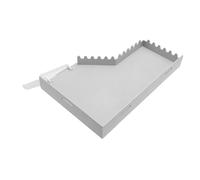 Focket Hamster Cage Platform, Multifunctional Small Animal Platform with Ladder, Plastic Accessories with Metal Wing Nuts for Mouse Chinchilla Rat Gerbil Dwarf Hamster (L Shaped)