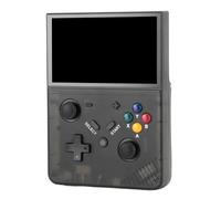 Focket Handheld Game Console, 4.3in IPS Screen 4000mAh Battery Quad Core Cortex-A17 Portable Game Console, Retro Portable Gaming Device with 20000+ Classic Games Small Memory Card for (128GB)