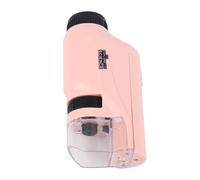 Focket Handheld Microscope for Kids, Mini Portable Microscope with High Definition Optics for STEM Learning and Scientific Exploration (Pinkish)