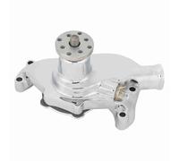 Focket High Volume Aluminum Short Water Pump for V8 (Electroplated)