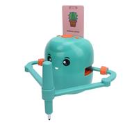 Focket Interactive Drawing Robot for Kids, Smart Educational Drawing Machine with 250 Drawing Cards and 14 Color Pens, Smart Learning Toy for Boys and Girls Over 5 Years Old (Light Green)