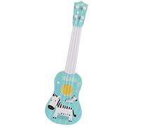 Focket Kids Guitar, 14 Inch 4 String Mini with Soft Smooth Strings Comfortable Touch, Toddler Musical Instrument Clear Sound Output, Ukulele for Kids with Round Sound Hole for Toddlers (Style 3)