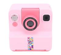 Focket Kids Instant Print Camera, 2.4 Inch Screen 180 Degree Rotating Lens 1080P Video Instant Print Camera for Kids, Digital with Lanyard 5 Colorful Pens USBC Cable for (Pink)