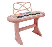 Focket Kids Piano Keyboard, 24 Keys Volume Adjustment Record Playback Electric Piano Keyboard Toddler with Removable Stand for Children Ages 3-8