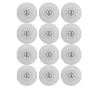 Focket LED Cup Mat, Colorful Luminous Light Adhesive Backing with Reflective Design for Water Glasses Wine Bottles Bars Restaurants Home Decor 12PCS Set
