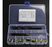 Focket M8 X 1.25 Thread Repair Kit, 12PCS Self Tapping Inserts