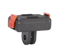 Focket Magnetic Mount Adapter, Arrow Storage Case ABS Aluminum Alloy for Osmo Action 3 4 5 PRO, Action Camera Mount with 1/4 Inch Dual Claw Port Converter for Tripods Selfie Sticks Handlebar