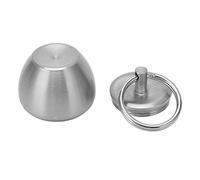 Focket MINI Steel Accommodation in Stainless Stainless Hanging That Hangs for Men in Metals, with a Small Pills Organizer for Movement