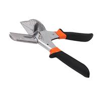 Focket Miter Shears, Adjustable 45 to 135 Degree Angle Multi Angle Miter Shear Cutter, Trunking Shears with 10 Replacement Blades for Plastic Rubber Wood Cutting