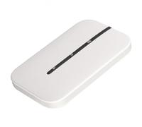 Focket Mobile Hotspot, 4G LTE SIM Card Slot Up to 10 Users 2.4GHz Portable WiFi Router White with Battery Powered 1500mAh for Phone PC Tablet Car Outdoor Travel