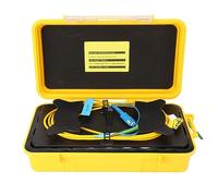 Focket OTDR Fiber Optic Tester, Sealed Anti Drop Fiber Optic Cable, Dead Zone Eliminator with Coiled Design for Cable Television Telecommunications Computer
