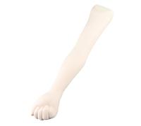 Focket Practice Arm, 63cm Soft Silicone Training Arm with Sponge Filling for Skill Development, Silicone Fake Skin for Beginners and Shop Display