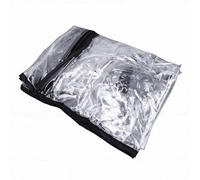 Focket Rain Cover for Wagon, Windproof Dual Zipper Doors Wagon Cover for Rain Universal Canopy with Ventilation for Collapsible Stroller Cart Outdoor Camping