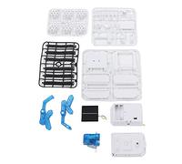 Focket Rover, DIY Assembly Four Wheel Drive Solar Battery Powered Mechanical Transmission Impact Resistant Plastic Rover with Solar Panel and Gears for Kids Teens Ages 6 and Up