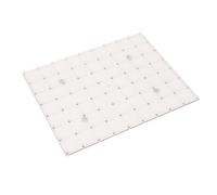 Focket Rubber Band Peg Board, Geoboard Geometry Board with 80 Pegs 20 Elastic Bands for Kids Classroom Home Learning Shapes Patterns Motor Skills