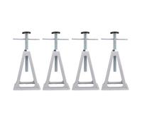 Focket RV Stabilizer Jacks, Adjustable 28 to 44 Cm 2.7T Load Capacity Aluminum Alloy Stabilizer Jacks with Four Corners Support for RV Trailers