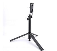 Focket Selfie Stick, Extendable Bluetooth WIFI Selfie Stick Tripod Wireless Screen Mirroring Tripod with Wide Angle, 2 in Screen, for Vlog Live Stream Video Recording