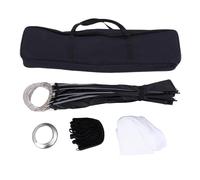 Focket Softbox, 35.4 Inch Arrow Storage Case Parabolic Design Mount Softbox, Portable with Diffusers Grid Bag for Studio Photography Video Lighting