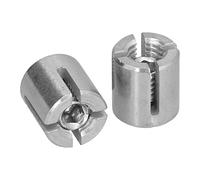 Focket Stainless Steel Cross Cable Clamps, T316 Wire Rope Trellis Clip