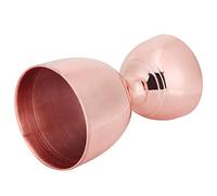 Focket Stainless Steel Double Head Cocktail Jigger, 30ml & 60ml (Rose Gold)