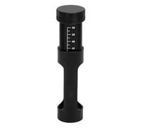 Focket Tee Height Adjuster, Portable Aluminum Alloy 3 Levels Adjustable Golf Tee Height Tool, Durable Precision Tee Height Setter for Consistent Swings and Precise Shots Training
