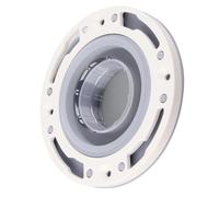 Focket Toilet Flange Repair Kit, Universal Silicone ABS Construction Fits 4 5 3 Inch Pipes Toilet Flange Extender Kit Offset with Included Screws Expansion Screws for