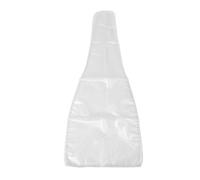 Focket Transparent Guitar Cover, Clear Guitar Dust Protector PVC Guitar Storage Bag with Reinforced Edges for Electric Guitar Home Outdoor Travel