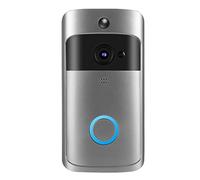 Focket Video Doorbell, 2.4Ghz WiFi Wireless Doorbell Camera with 2 Way Audio, Motion Detection, Night Vision, Battery Doorbell, APP Alert, 166° View Smart Doorbell for Home Security