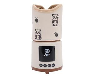 Focket White Noise Bottle Warmer, Multifunctional Smart Milk Warmer with Intelligent Constant Temperature Control and Portable Design, for Baby Bottles and On the Go Use (Panda)