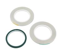 Fockety 1/4 10 Inch Tape Splicing Set, Professional Tape Splicing Block Self Adhesive Backing Open Reel Compatible with 1/4 Inch, for Revoxsonido / 10 Media