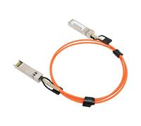 Fockety 10G Active Optical Cable, 1M High Performance Chips Low Power Consumption Stable SFP Cable Active Optical Fiber for Home Industry