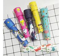 Fockety 12PCS Kaleidoscope, Cute Cartoon Animals Appearance, Endless Fun, Kids, Applicable for Children's Day, Paper Box/Cover