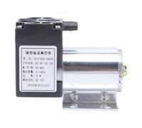 Fockety 12V DC Vacuum Pump, 5L/min 65Kpa Negative Pressure Mini Electric Vacuum Pump, Oilless with Holder for Gas Analysis Sampling, Industrial Instrument and Other Fields