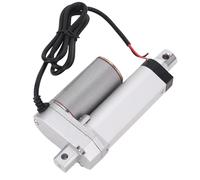 Fockety 12V Linear Actuator, 50mm Stroke 750N Forces 10mm/s High Speed Heavy Duty Linear Motion Actuator, IP54 Water Proof Electric Actuators for Cabinet, Robotics, Home Automation