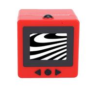 Fockety 2.4in Smart AI Voice Sticker Printer Cube (Red)
