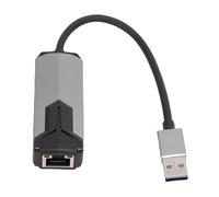 Fockety 2.5G Wired Network Adapter, USB 3.0 to RJ45 Ethernet Converter, High Speed 2500Mbps, with Aluminum Alloy Casing, for Laptop, Desktop, XPS, Wins, MacOS