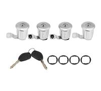 Fockety 252522 Car Door Lock Drum Set Fit for Partner Fit for Berlingo Xsara, Anti-Wear Material, Original Standard Replacement, Suitable for Xsara Users (4-core Lock)
