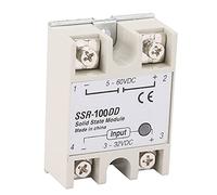 Fockety 3-32V DC Solid State Relay with Good Electromagnetic Compatibility for Industrial Automation Equipment, High-Load Capacity 100A Relay Module