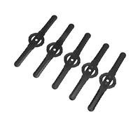 Fockety 30PCS String Trimmer Head Blades Replace, Plastic Weed Wacker Head Blades Replacement for Cordless Grass Trimmer with Gear Design, Accessories