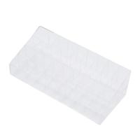 Fockety 36 Grille Transparent Lipstick - Memory Cover - Practical Cosmetic Display Box for Lipsticks Plastic Organizer