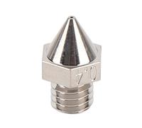 Fockety 3D Printer Nozzle, Hardened Alloy Tip 0.4mm High Accuracy Hot End Replacement, with Ni Plating for Good Conductivity, for Raise3D N Series Pro2 Pro3 E2 Series